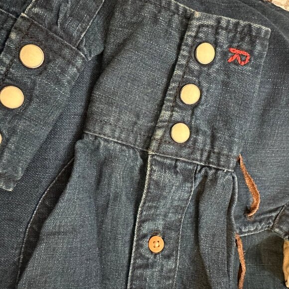 45R rpm studio artisanal made in Japan denim top - Picture 5 of 6